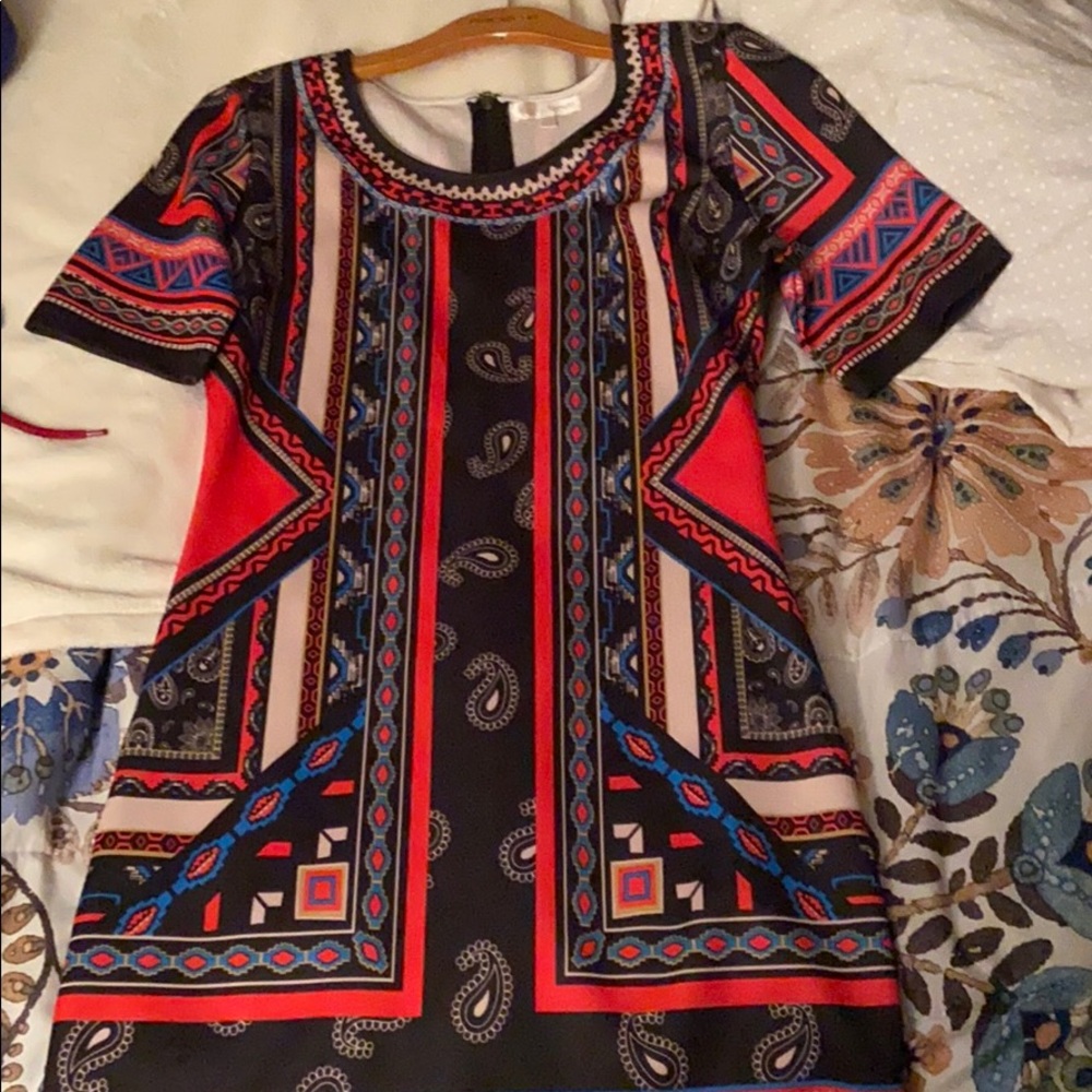 African themed colorful dress